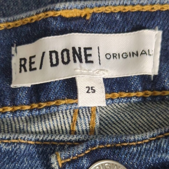 RE/DONE LEVIS Originals 90's High Rise‎ Ankle Crop - Picture 10 of 14